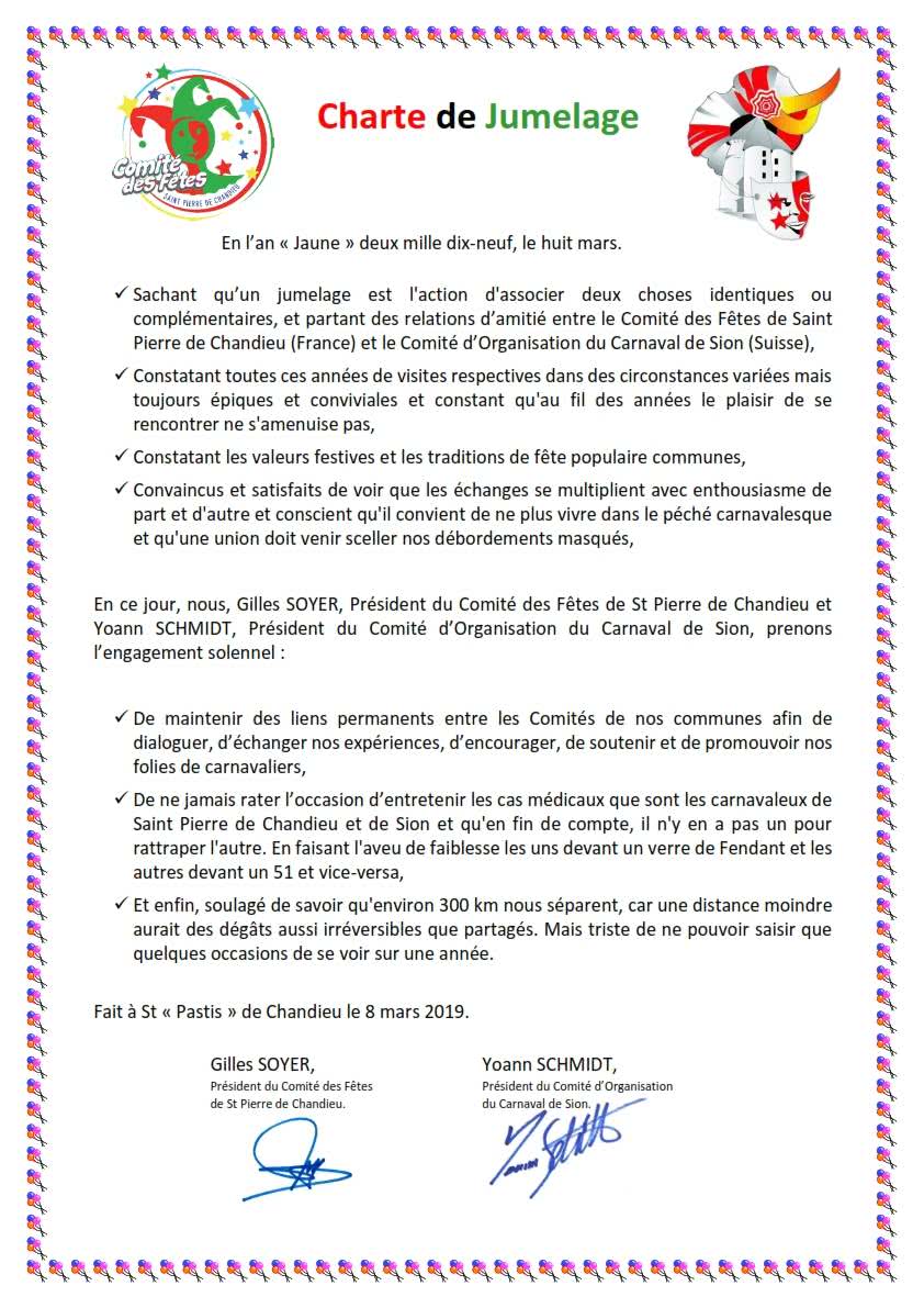 190308 charte jumelage sion