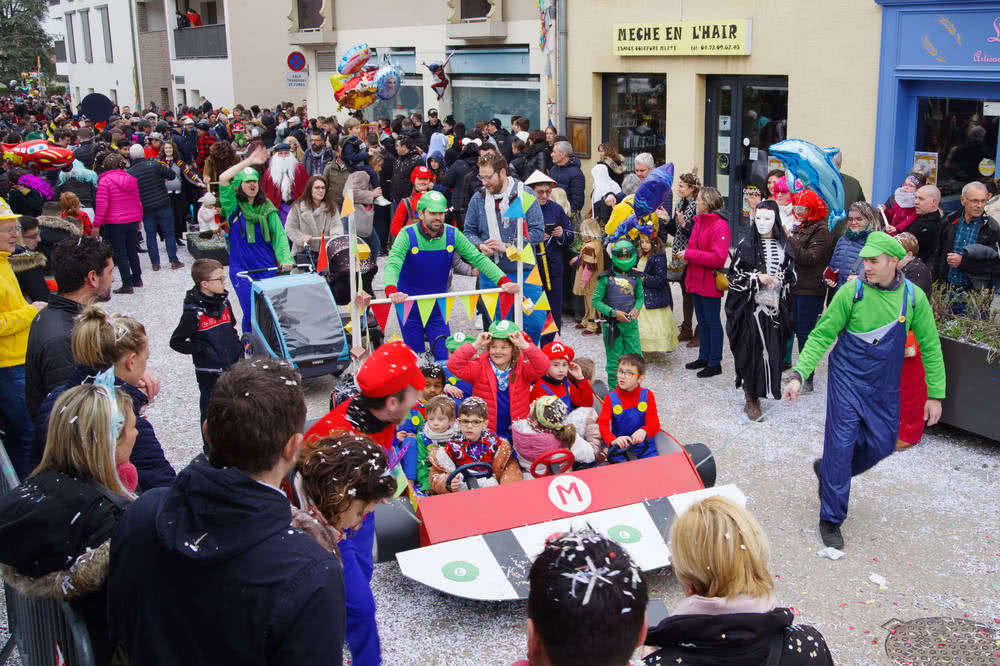 Les enfants à l'honneur le samedi du Carnaval 54