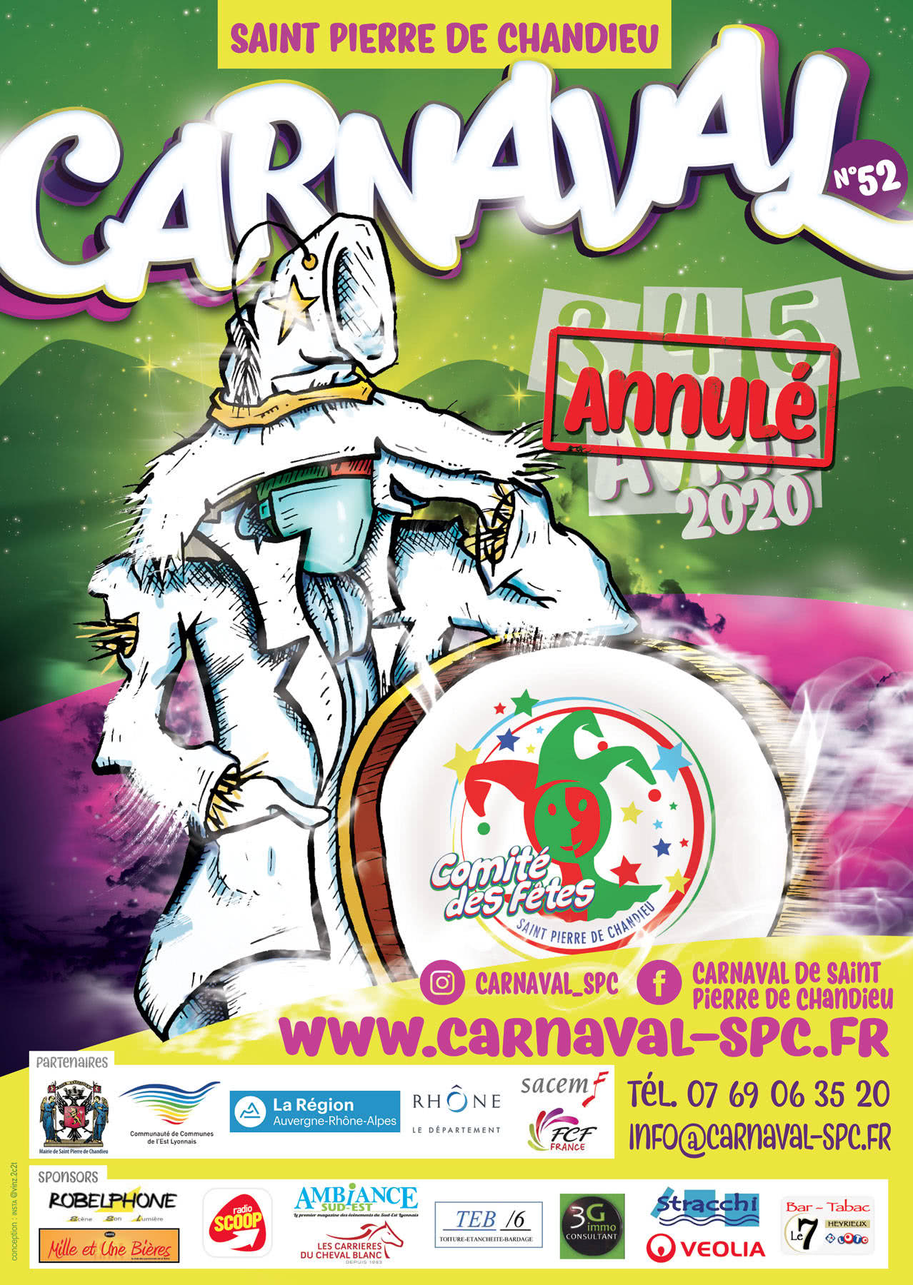 Le Carnaval 52 est annulé