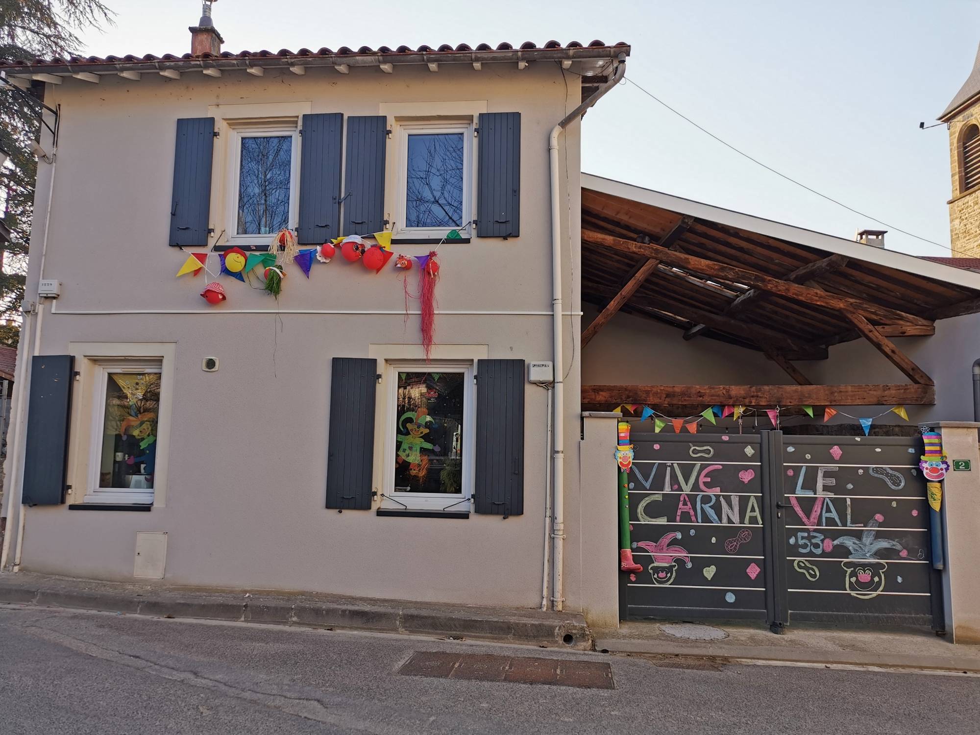 Maisons décorées