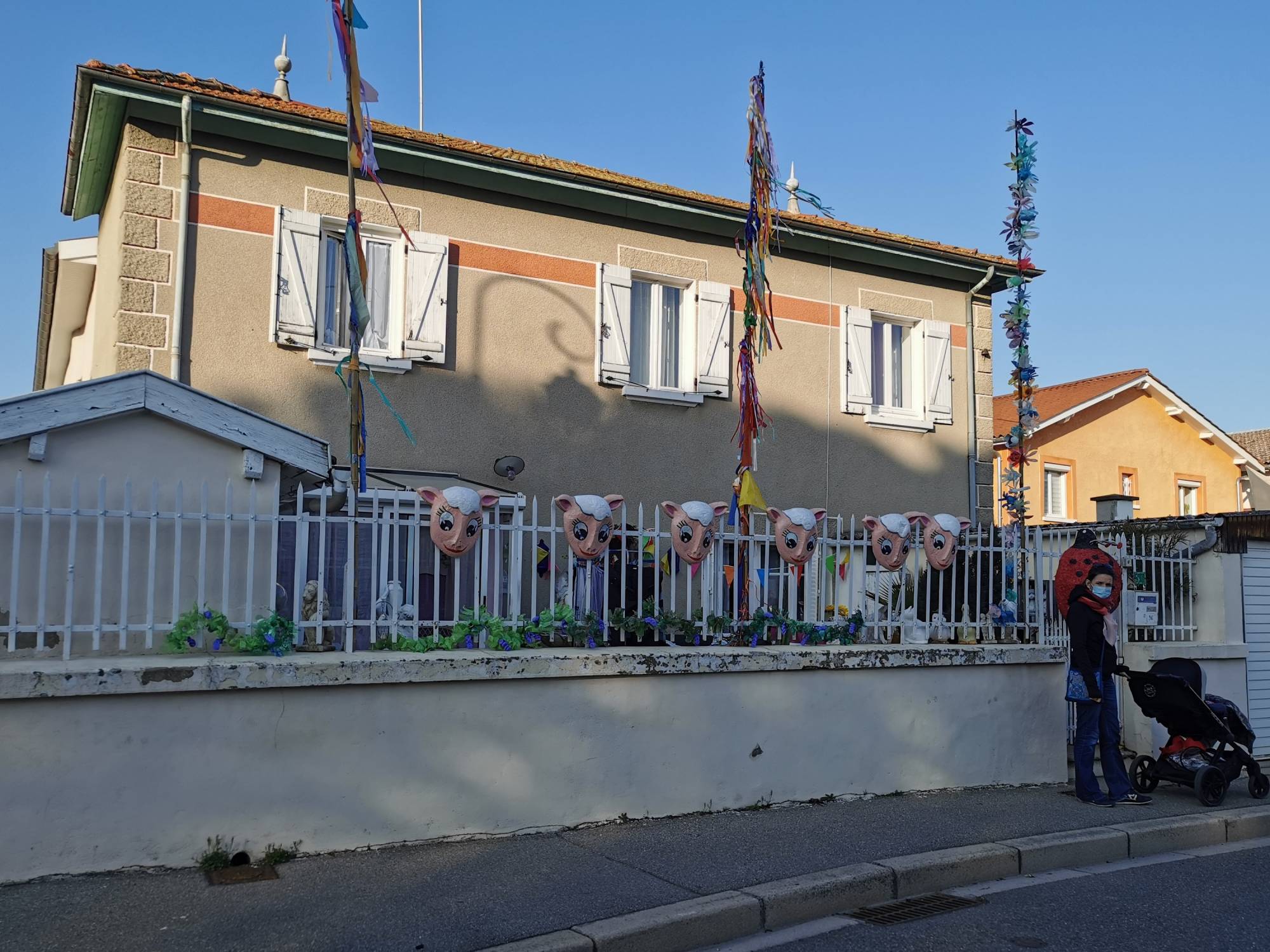 Maisons décorées