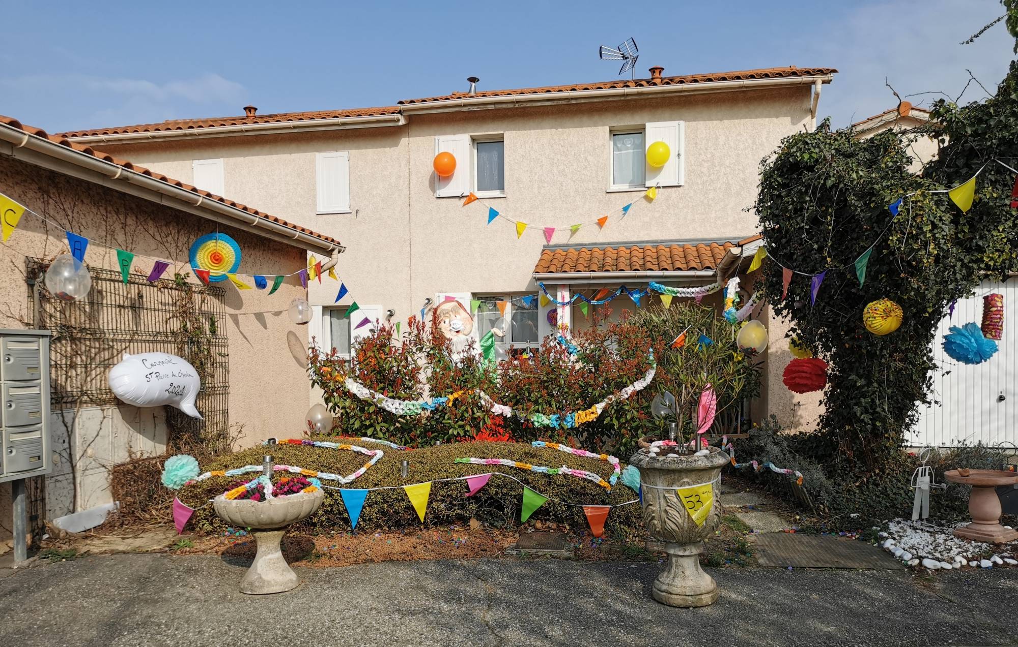 Maisons décorées