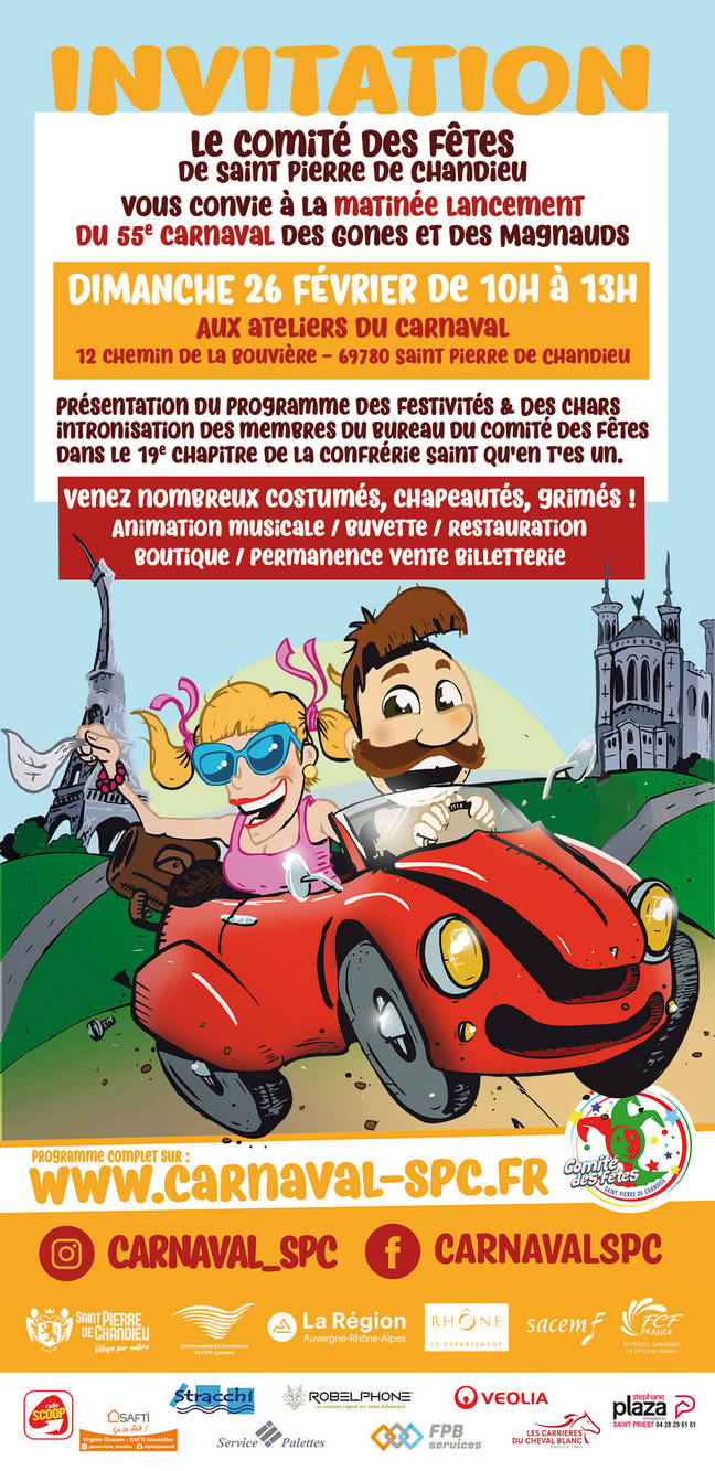 Carnaval 55 Journées portes ouvertes le 26 février 2023.