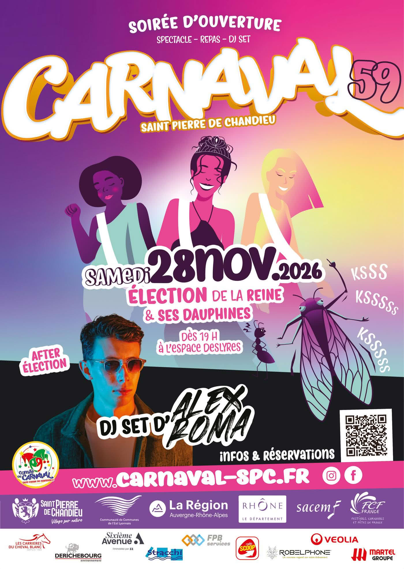 261030 Affiche Soiree Ouverture Carnaval 59